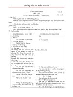 Giáo án Toán 5 chương 3 bài 17: Thể tích hình lập phương