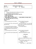 Giáo án Toán 5 chương 4 bài 1: Nhân số đo thời gian với một số