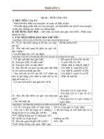 Giáo án Toán 5 chương 3 bài 1: Hình tam giác