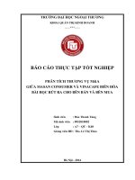BÁO cáo THỰC tập tốt NGHIỆP PHÂN TÍCH THƯƠNG vụ ma GIỮA MASAN CONSUMER và VINACAFE BIÊN hòa bài học rút RA CHO bên bán và bên MUA  