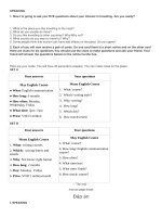 SPEAKING  unit 9 english 9