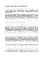 đề cương và đáp án văn học thiếu nhi