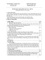 DAP AN  THI HKI (2016 2017)  VAN 10 