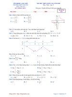 Đề thi thử Toán THPT Chuyên Chu Văn An – Lạng Sơn – năm 2018