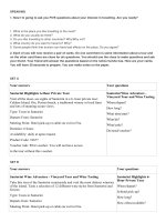 SPEAKING unit 8 english 9