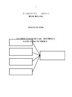 CẤU TRÚC vốn và HIỆU QUẢ HOẠT ĐỘNG của các CÔNG TY NIÊM yết TRÊN THỊ TRƯỜNG CHỨNG KHOÁN hà nội 