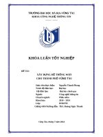 Xây dựng hệ thống wifi cho thành phố vũng tàu 