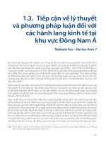 Tiếp cận về lý thuyết và phương pháp luận đối với các hành lang kinh tế tại khu vực Đông Nam Á - Nathalie Fau, Đại học Paris 7