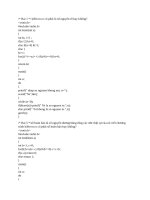 Đề thi tin học đại cương C++ Bách khoa kèm bài giải chi tiết