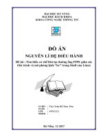 Đồ án mẫu NGUYÊN LÍ HỆ ĐIỀU HÀNH ( khoa CNTT)