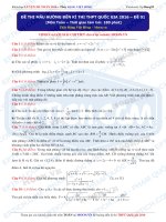 Tổng hợp đề ôn thi đại học trên MOON 