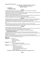 Đề cương Nọi dung ôn tập cuối kì môn vật lý 11