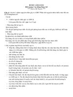 Đề cương Duoc lam sang CD duoc k2