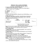 CỤM TỪ VÀ MỆNH ĐỀ CHỈ MỤC ĐÍCH