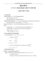 Chuyên đề hàm số bậc nhất và đồ thị lớp 9 2018 ôn thi vào 10 hà nội chia theo dạng