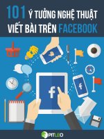 101 Ý tưởng trong nghệ thuật viết bài trên Facebook