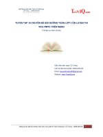 Tuyen tap 18 chuyen de boi duong toan lop 3 on luyen thi violympic tren mang