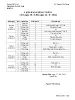 Giao an lop 1 tuan 1