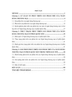 Giải pháp phát triển sản phẩm thẻ của ngân hàng thương mại cổ phần quốc dân 