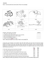 READING test unit 14 english 5 