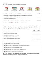 READING test unit 10 english 5 