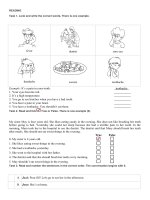 READING test unit 11 english 5 