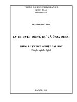 Lý thuyết đồng dư và ứng dụng (2018) 