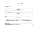 TL QLXH   quản lý xã hội các chính sách xóa đói giảm nghèo ở việt nam