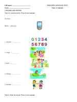Reading and writing unit 18 e4 