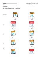 listening test unit 3 english 4