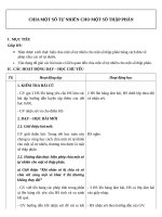 Giáo án Toán 5 chương 2 bài 2: Chia một số tự nhiên cho một số thập phân