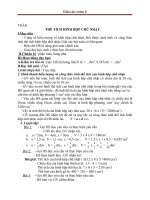Giáo án Toán 5 chương 3 bài 16: Thể tích hình hộp chữ nhật