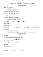 giai bai tap bai 1 .tap hơp.phan tử của tập hợp