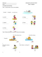 Reading and writing unit 7 e4 