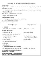 Giáo án Toán 5 chương 2 bài 2: Chia một số tự nhiên cho một số thập phân