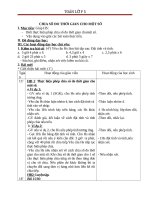 Giáo án Toán 5 chương 4 bài 1: Chia số đo thời gian cho một số