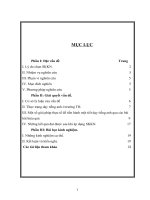 SKKN gây HỨNG THÚ và CỦNG cố KIẾN THỨC TRONG GIỜ học TIẾNG ANH  BẰNG các bài hát NGẮN