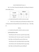 Các dạng bài tập môn kinh tế quốc tế có lời giải chi tiết bai tap mon kinh te quoc te co loi giai chi tiet