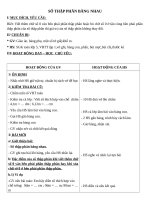 Giáo án Toán 5 chương 2 bài 1: Số thập phân bằng nhau