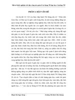 SKKN một số kinh nghiệm chỉ đạo công tác quản lí sử dụng TB dạy học ở trường TH