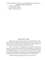 SKKN  một số kinh nghiệm chỉ đạo việc khai thác và sử dụng TBDH nhằm nâng cao chất lượng dạy học