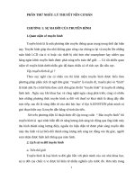 Tổng hợp kiến thức từ môn lý thuyết và kĩ năng truyền hình