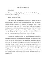 Bai tap 2   PPLNCKH giải pháp hoàn thiện pháp luật về giám sát của nhân dân đối với cơ quan hành chính nhà nước hiện nay