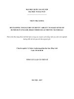 Developing tour guide students’ ability to make sense of humour in English jokes through authentic materials (Phát triển khả năng hiểu tính hài hước trong các truyện cười tiếng Anh của sinh viên ngành hướng dẫn du lịch qua tài liệu nguyên gốc)