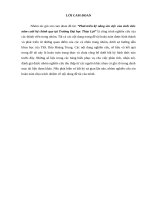 Kỹ năng xin việc cho sinh viên trường Đại học Thủy Lợi