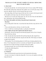 THAM LUẬN về VIỆC tổ CHỨC NGHIÊN cứu bài dạy NGỮ văn DÙNG TRONG SINH HOẠT tổ CHUYÊN môn