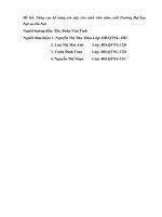 Đề tài Nghiên cứu khoa học - Nâng cao kỹ năng xin việc cho sinh viên trường Đại học Nội vụ Hà Nội