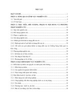 Nghiên cứu tình hình sử dụng đất tại xã chiềng sung, huyện mai sơn, tỉnh sơn la 