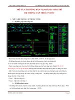 MO TA VA HUONG DAN VAN HANH BAO TRI HE THONG CAP THOAT NUOC