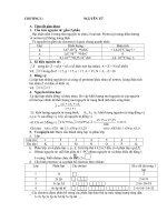 Đề cương hoá học lớp 10 học kì 1